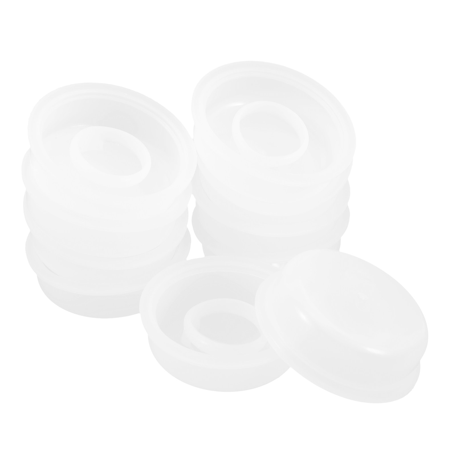 Pet Feeders - 10個入り プラスチック製 化学薬品用バケツ蓋 20～25L 漏れ防止スクリューシール蓋。工業用塗料の保管、ペットフード、鶏用飼料の保管に。