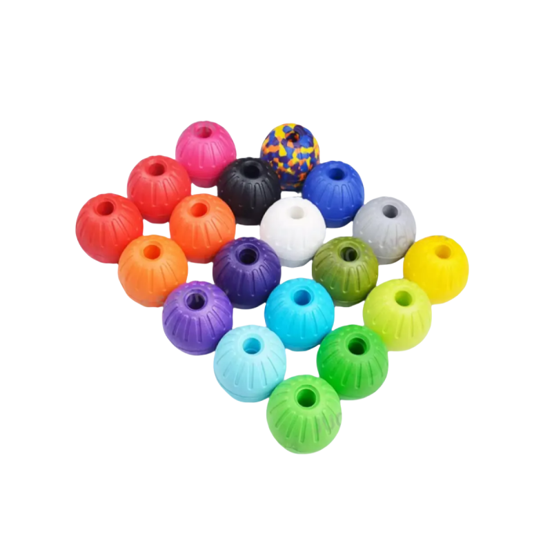 Indestructible Dog Chew Toy - 7 センチメートル/9 センチメートル Eva 中空ボール破壊不可能なゴムボールペットの犬のトレーニング咀嚼プレイフェッチ一口おもちゃ犬のおもちゃ犬インタラクティブ