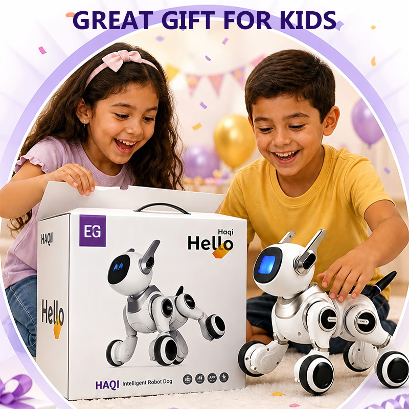 子供向けのインタラクティブロボット犬G110。教育的なAIペ - Dog Toys のレビューと価格