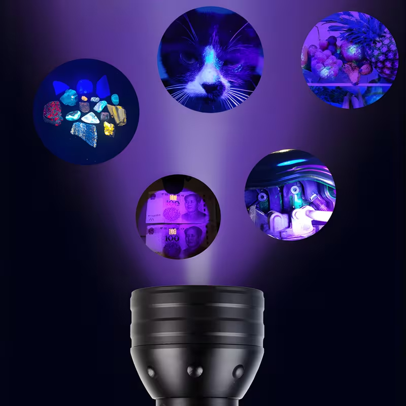 9/12/21/51 LED プロテイブル UV 懐中電灯  - Pet Beds のレビューと価格