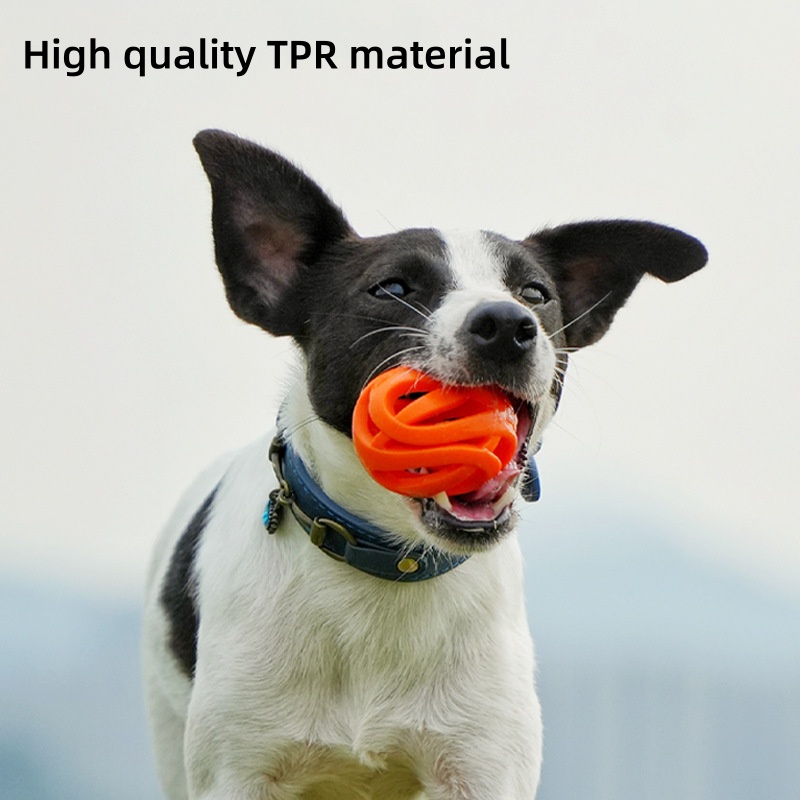 壊れない犬用噛むボール、子犬の歯が生える時期に最適、浮かぶゴ - Indestructible Dog Chew Toy のレビューと価格
