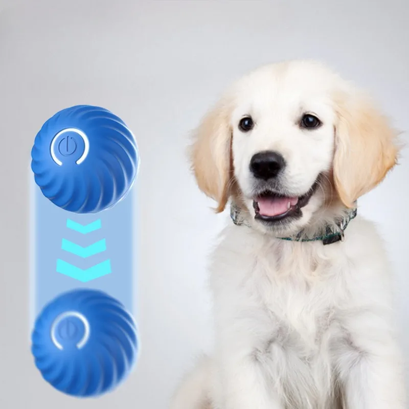 SS ペット用おもちゃボール。自動で動き、犬が跳ねて回転する - Automatic Moving Dog Ball のレビューと価格