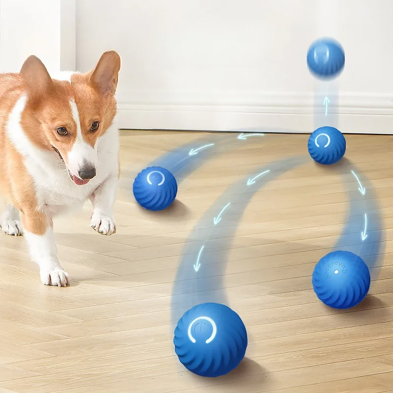 SS ペット用おもちゃボール。自動で動き、犬が跳ねて回転する - Automatic Moving Dog Ball のレビューと価格