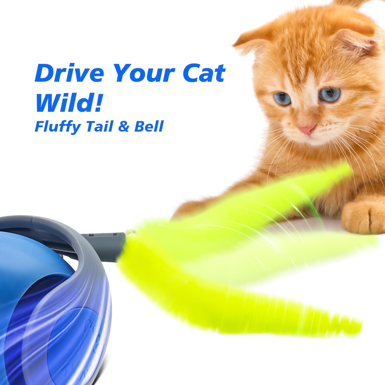 猫インタラクティブボールおもちゃ自動ローリングボールフェイク - Automatic Moving Dog Ball のレビューと価格