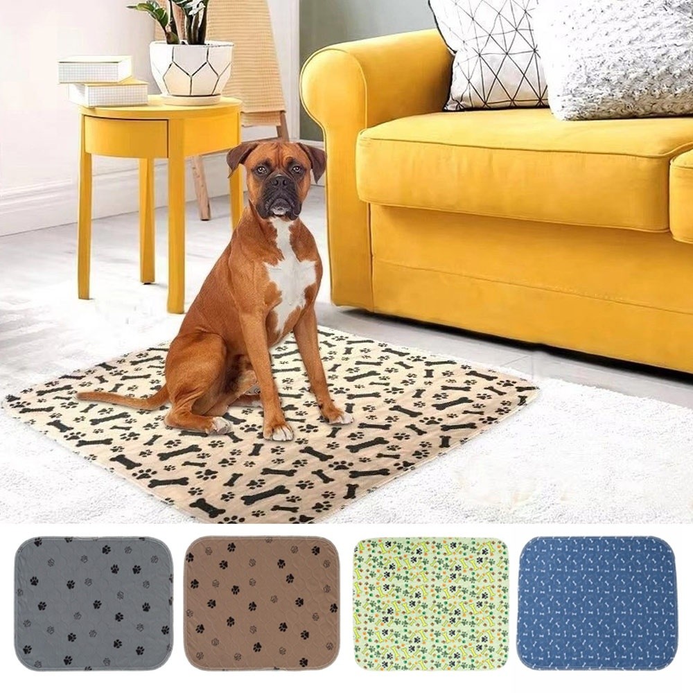 耐久性のある防水子犬用おしっこパッド、速乾性、再利用可能なペ - Pet Beds のレビューと価格