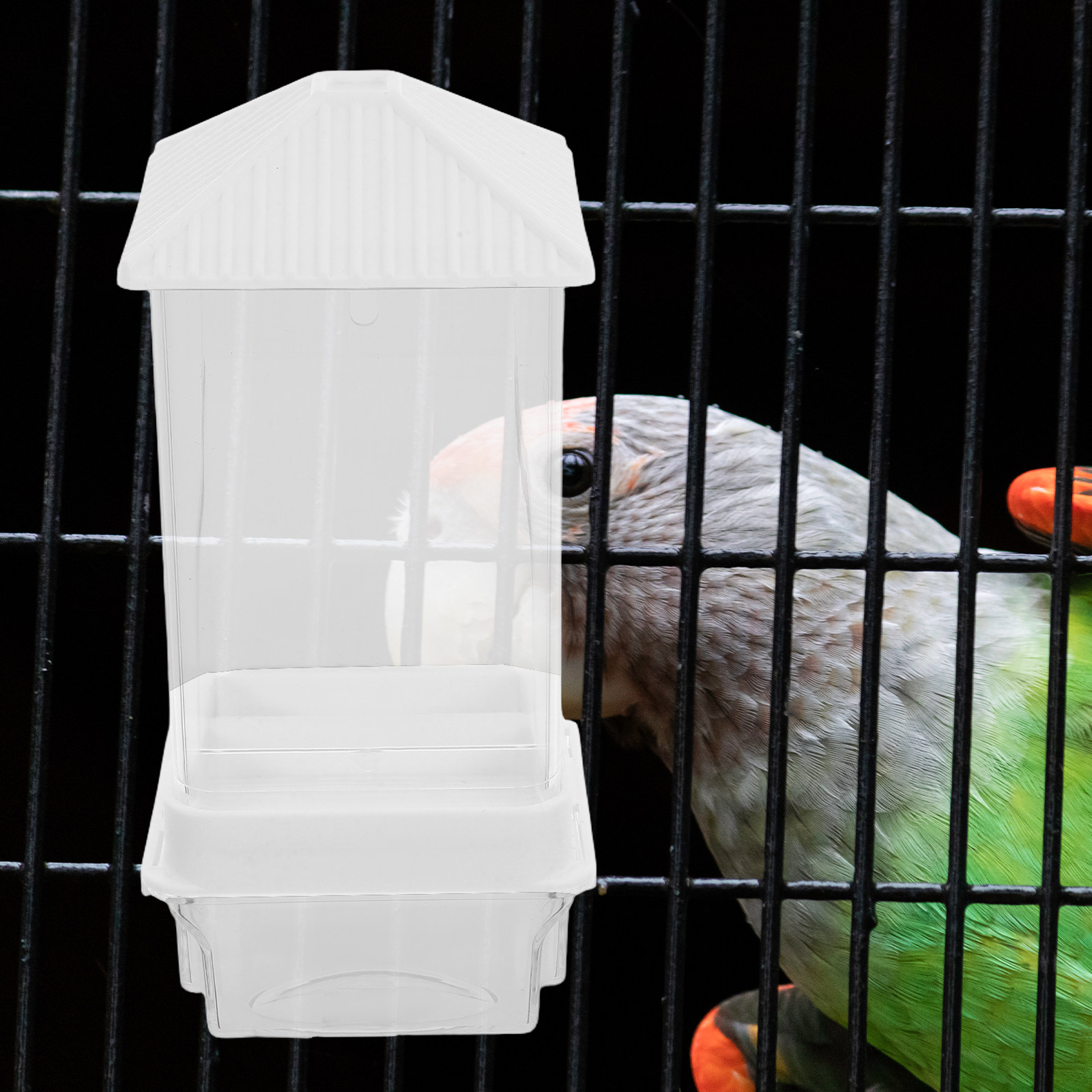 自動バードフィーダー プラスチック製 防滴仕様 オウム用餌皿 - Pet Feeders のレビューと価格