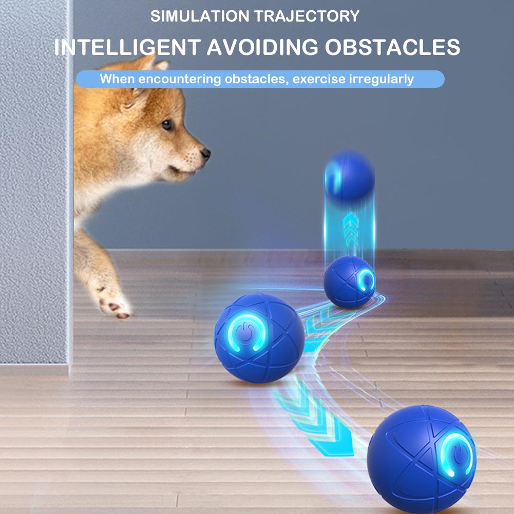 電子インタラクティブペットおもちゃ スマートドッグトイボール - Automatic Moving Dog Ball のレビューと価格