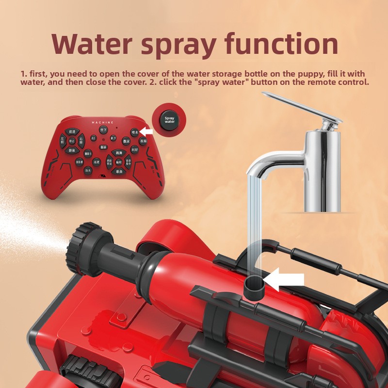 AIロボット犬 知能消防ロボット犬 AI電子ペット 音声イン - Dog Toys のレビューと価格