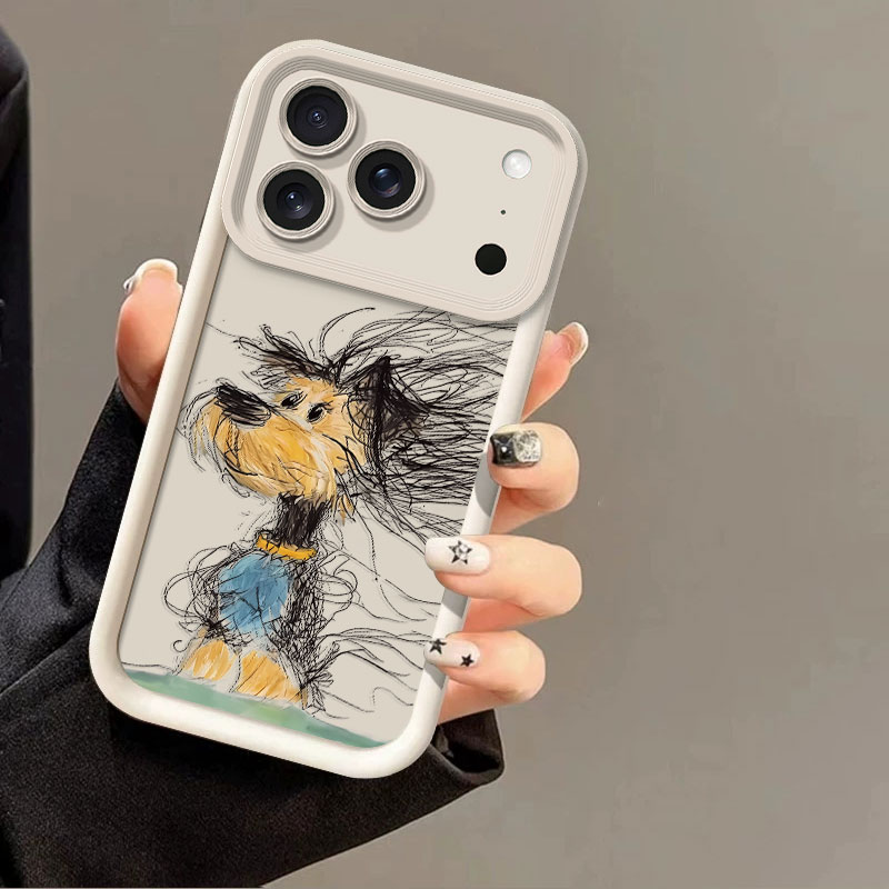柔軟なシリコンケース iPhone 17 Pro Max i - Dog Toys のレビューと価格
