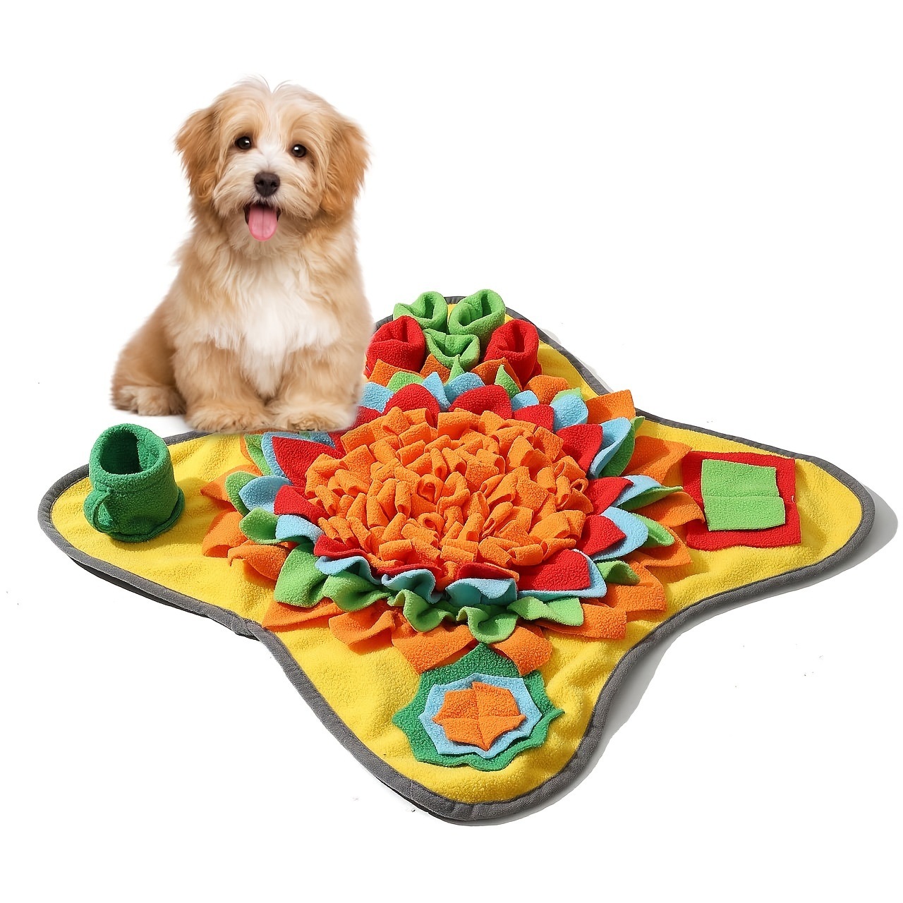犬用の優れたペットスナッフルマット、退屈のためのインタラクテ - Snuffle Mat For Dogs のレビューと価格