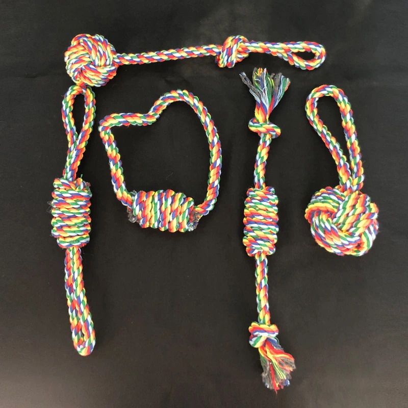 耐久性のある犬用ロープおもちゃ 攻撃的な噛みつき癖のある犬用 - Dog Rope Toy Aggressive Chewers のレビューと価格