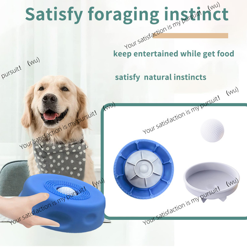 ペット用スローフードボウル、犬用舐めボウル、こぼれ防止スロー - Pet Feeders のレビューと価格