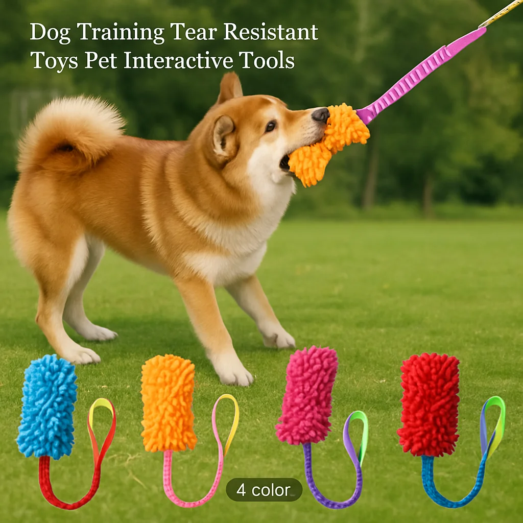 噛む力が強い犬向けの丈夫な犬用おもちゃ - 柔らかいぬいぐる - Dog Rope Toy Aggressive Chewers のレビューと価格