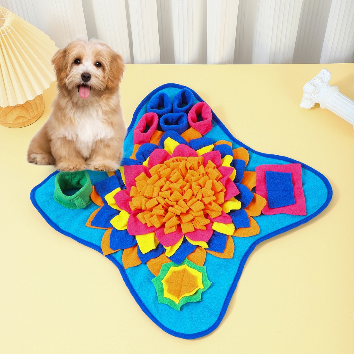 犬用ペットスナッフルマット、退屈解消のためのインタラクティブ - Snuffle Mat For Dogs のレビューと価格